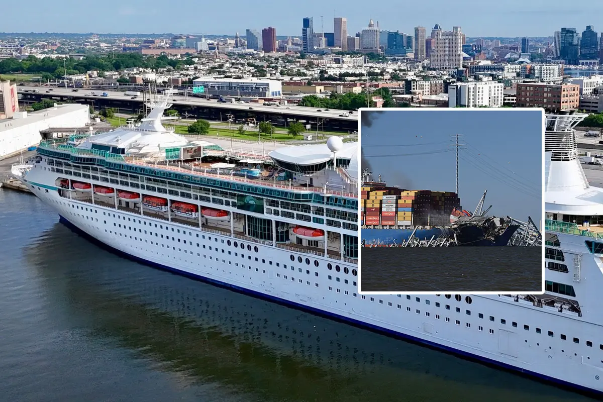 Vision of the Seas restarted cruises in Baltimore