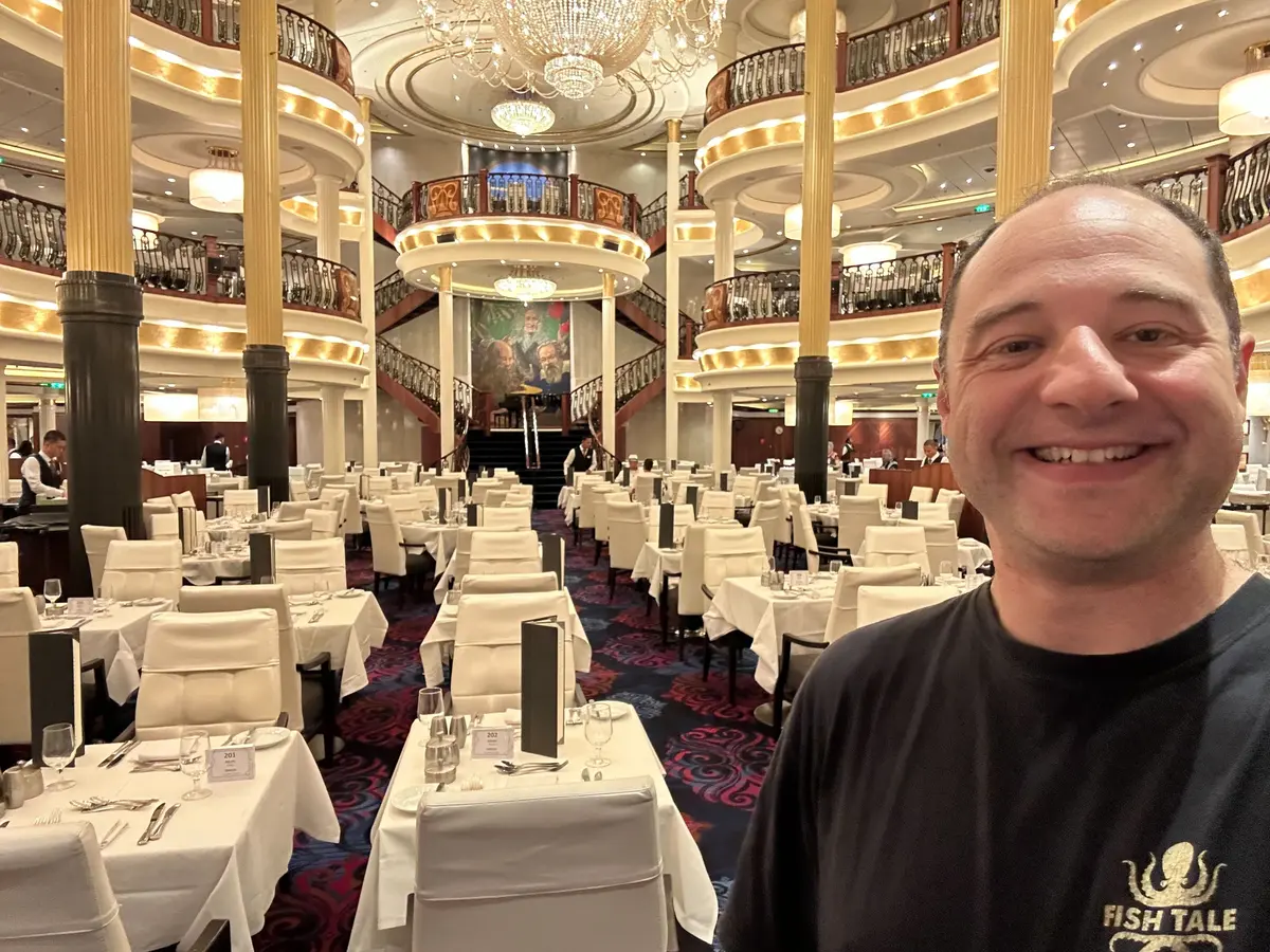 Matt in Main Dining Room