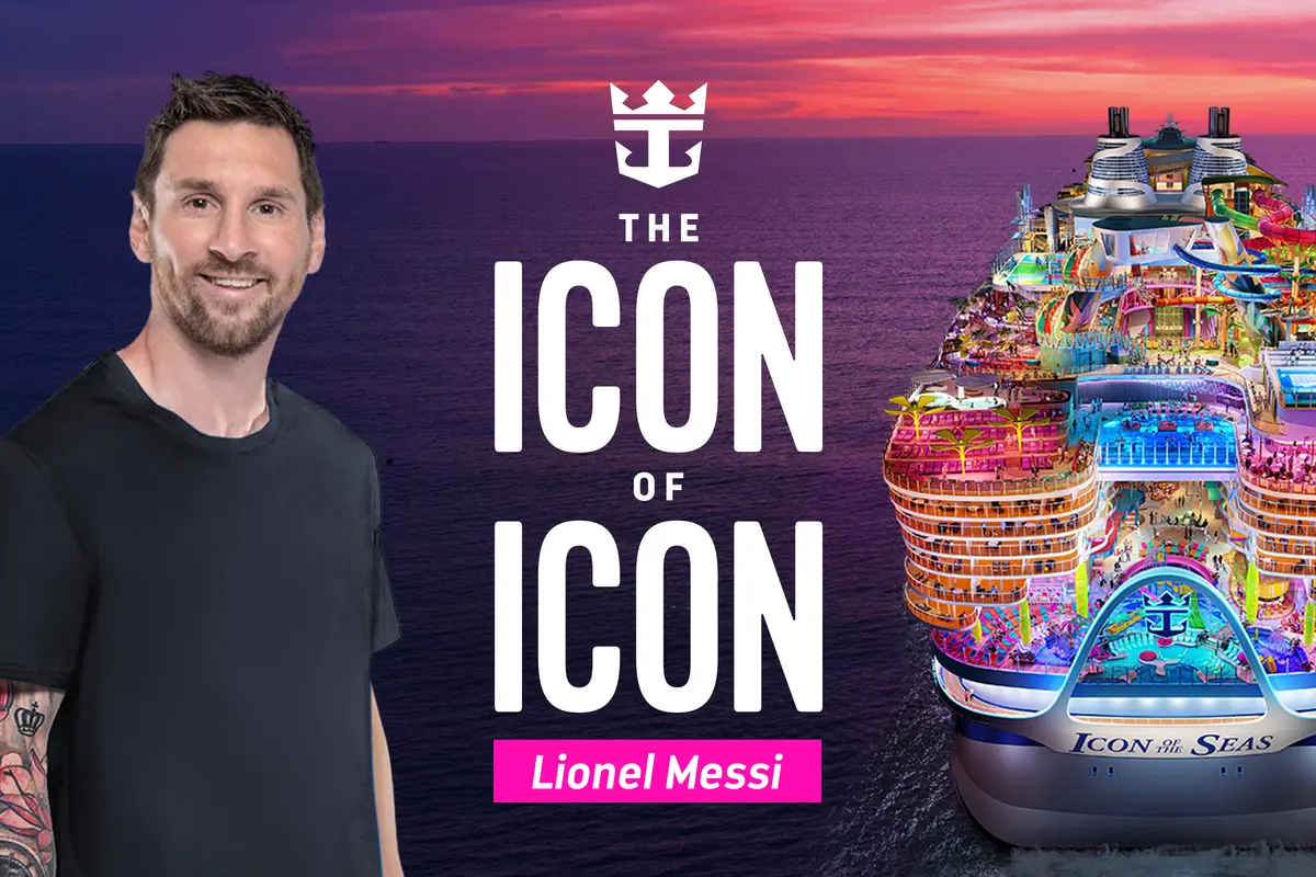 Lionel Messi is the godmother of icon