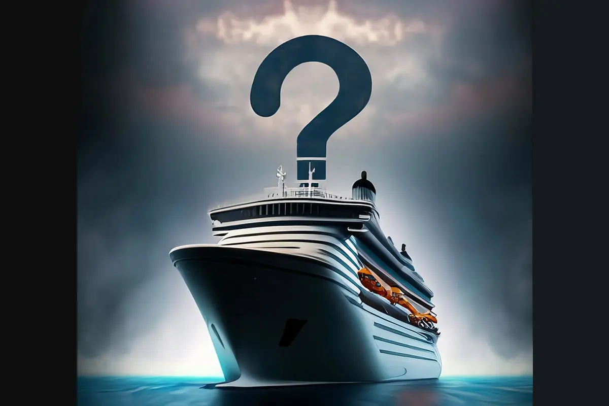 Mystery cruise ship