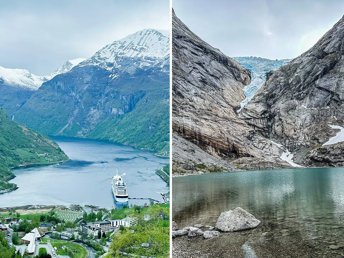 Norway: Fjord vs Glacier