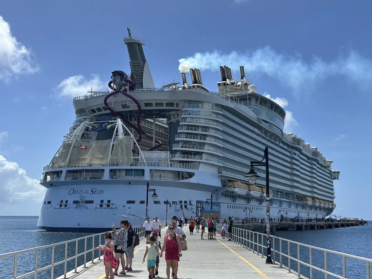 Oasis of the Seas docked
