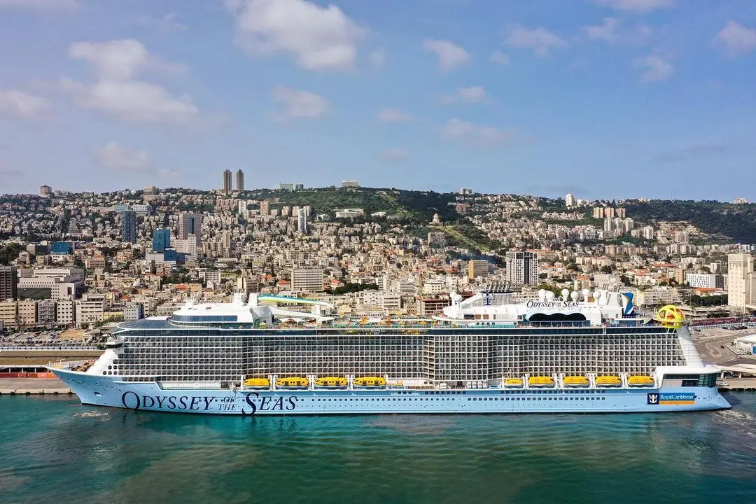 Odyssey of the Seas docked in Haifa