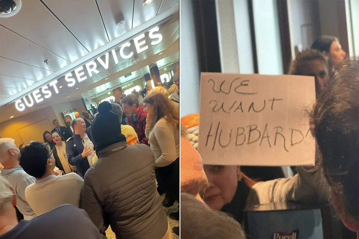 Passengers complaining