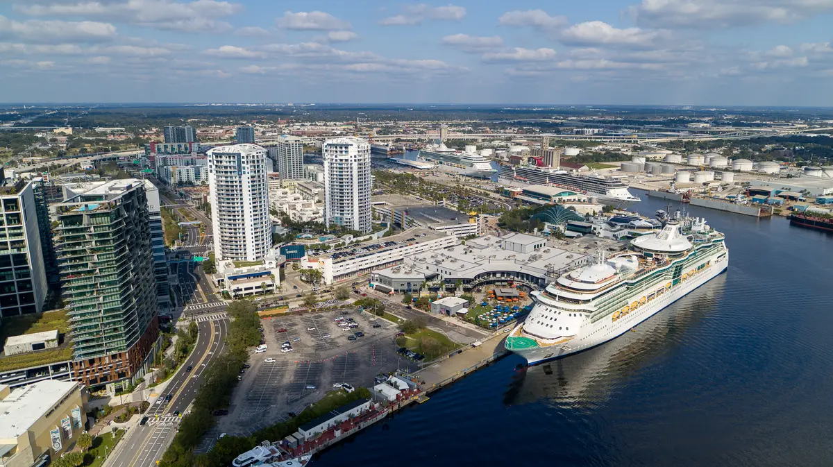 Port of Tampa aerial