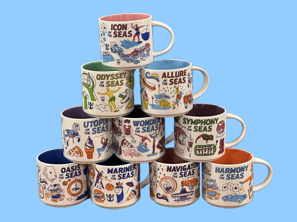 New Royal Caribbean Starbucks Been There mugs coming this summer Royal Caribbean Blog