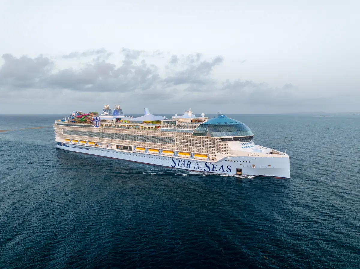 Star of the Seas arriving