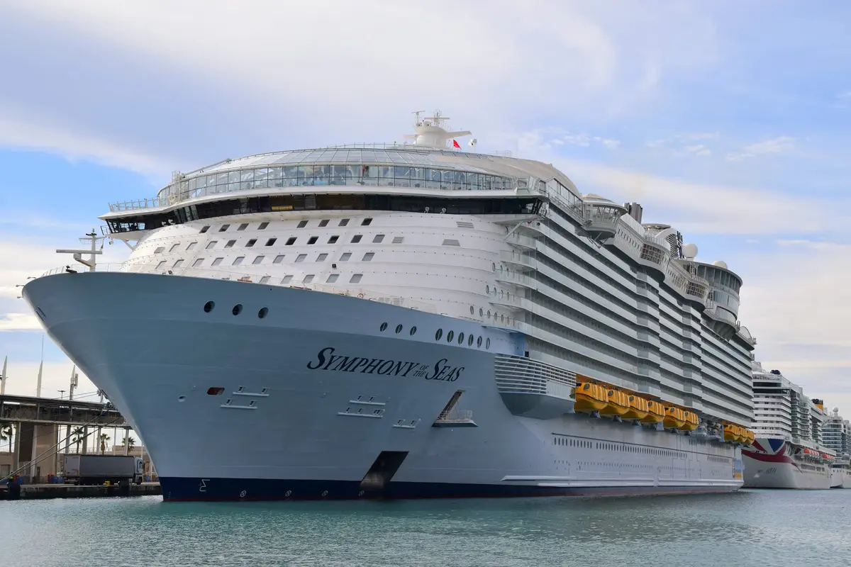 Symphony of the Seas in Barcelona
