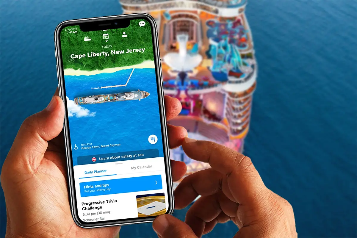 Tech uses on cruise ships