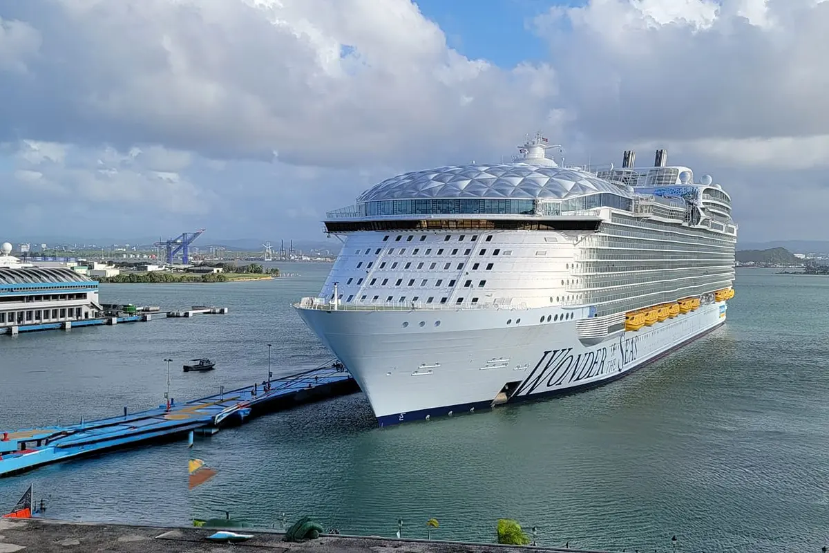 Wonder of the Seas in San Juan
