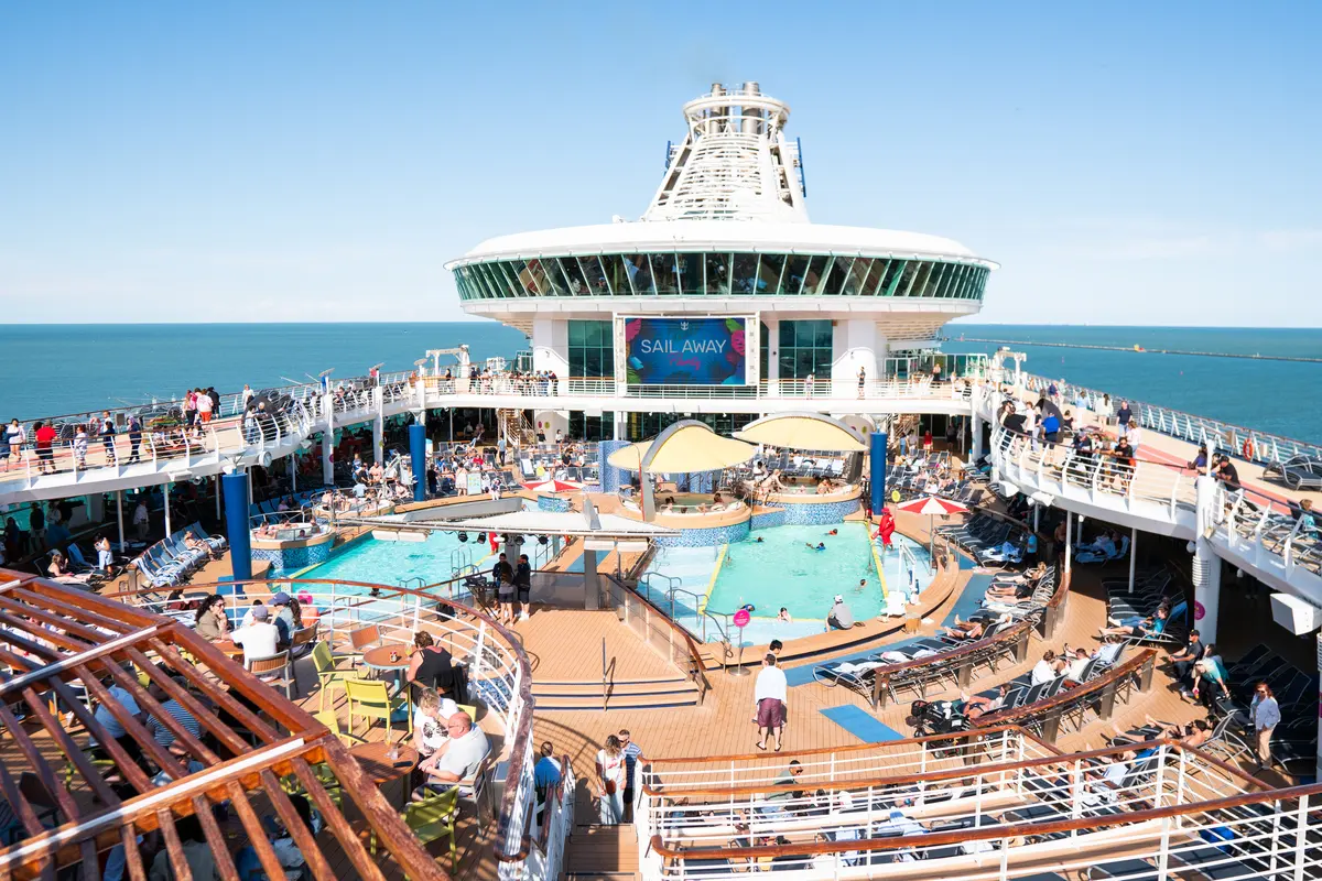 pool deck on Explorer of the Seas