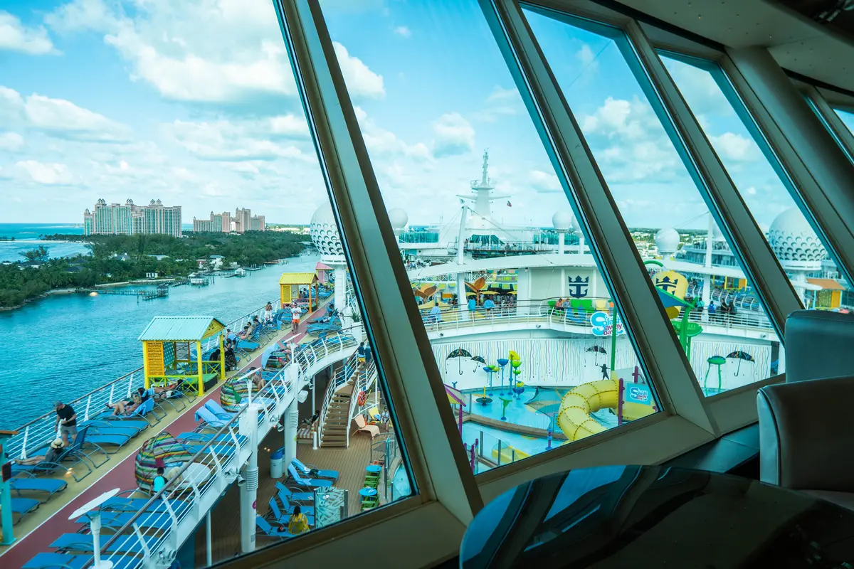 View from Viking Crown Lounge