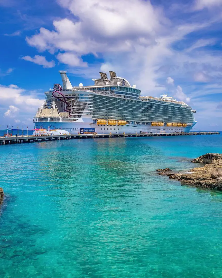Harmony of the Seas docked